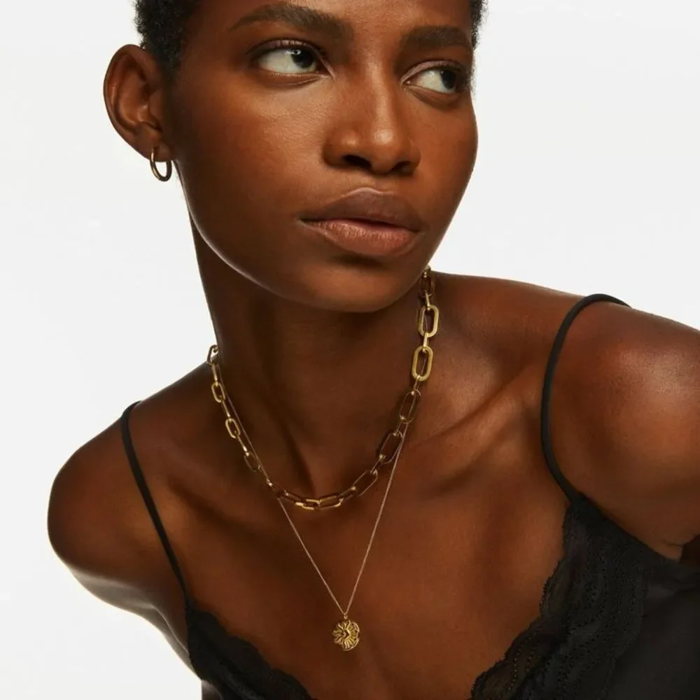 Hey Harper Meg Necklace - Gold